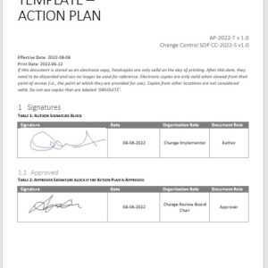 Action Plan Template image